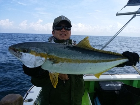 ヒラマサ4 30kg 1匹 の釣果 17年4月28日 鴨下丸 神奈川 釣割