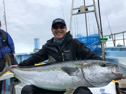 ヒラマサ153cm の釣果 18年5月13日 宏昌丸 千葉 釣割