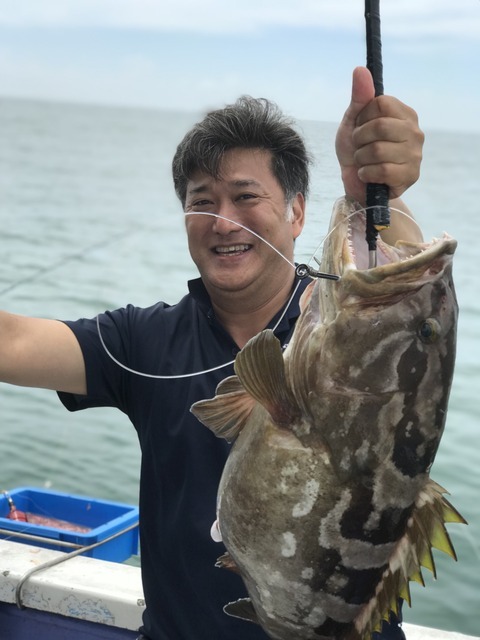 モロコ6 50kg 1匹 の釣果 18年7月8日 勝利丸 静岡 大井川港 釣り船予約 釣割