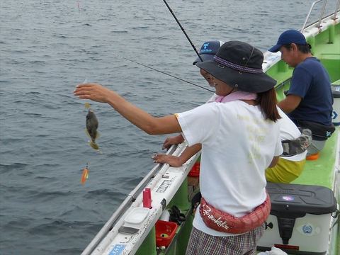 カワハギ28cm 27匹 の釣果 18年8月12日 丸十丸 神奈川 釣割