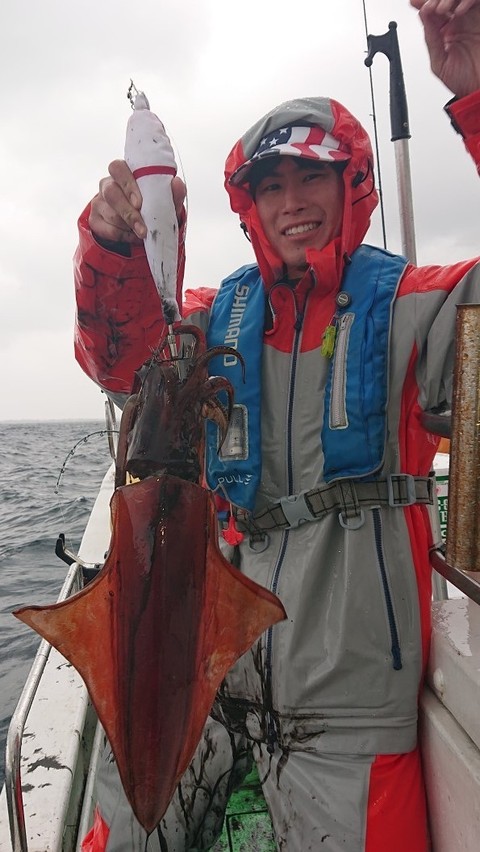 ソデイカ の釣果 18年11月17日 第二美丸 富山 黒部漁港 釣り船予約 釣割