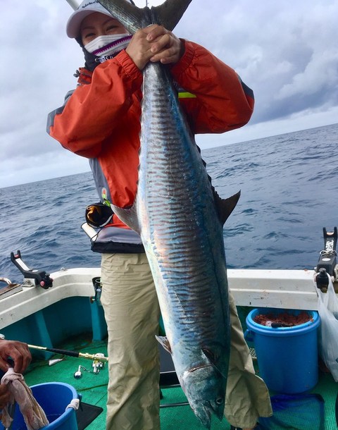 ヨコシマサワラ の釣果 19年2月22日 遊漁船てぃ だ 沖縄 屋我地漁港 釣り船予約 釣割