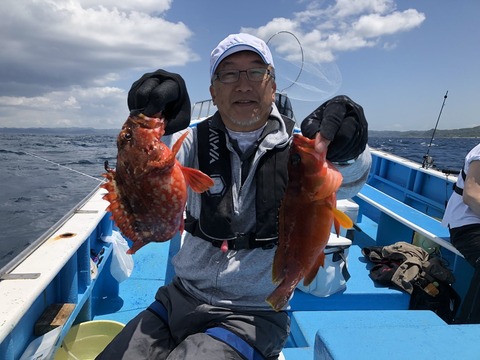 カサゴ27cm 18匹 の釣果 19年5月16日 第2美吉丸 千葉 釣割