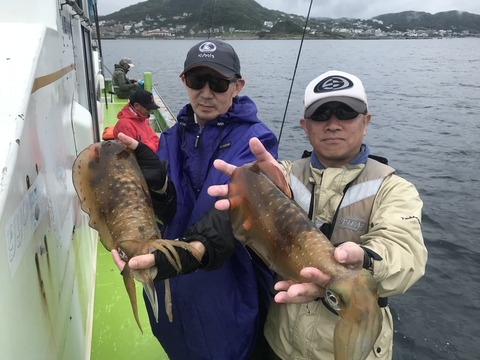 アオリ1 30kg 1匹 の釣果 19年6月22日 五エム丸 神奈川 葉山芝崎港 釣り船予約 釣割