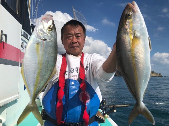 シマアジ1 90kg の釣果 19年10月30日 鯛丸 千葉 小湊港 釣り船予約 釣割