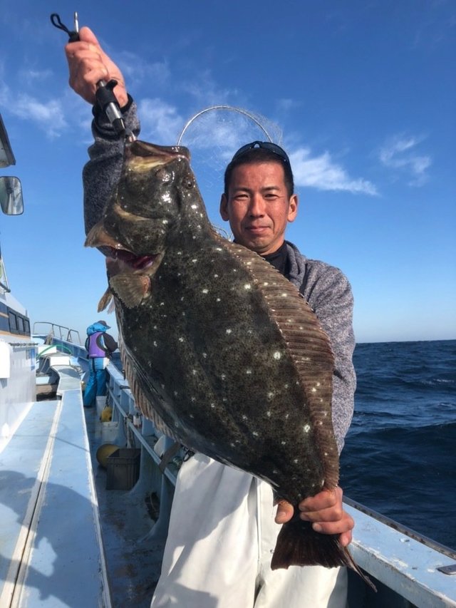 ヒラメ4 30kg 5匹 の釣果 19年11月17日 松栄丸 千葉 大原港 釣り船予約 釣割