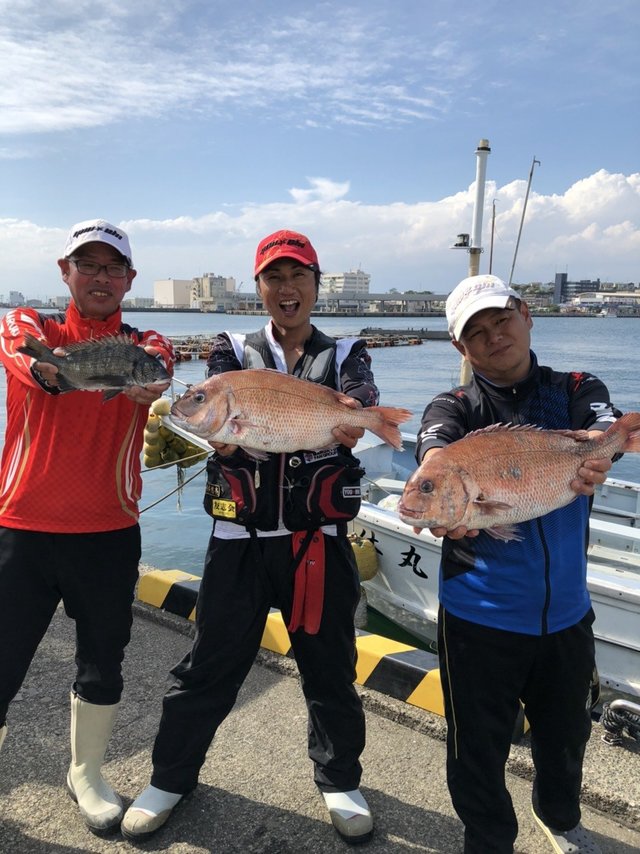 マダイ51cm 2匹 の釣果 年7月12日 一休丸 神奈川 城ヶ島 釣り船予約 釣割