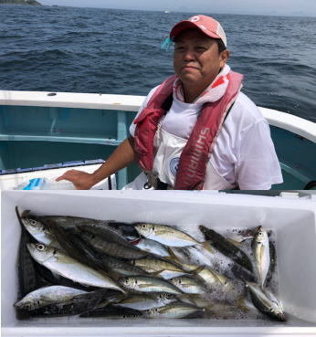 アジ40cm 100匹 の釣果 年7月12日 成銀丸 神奈川 釣割