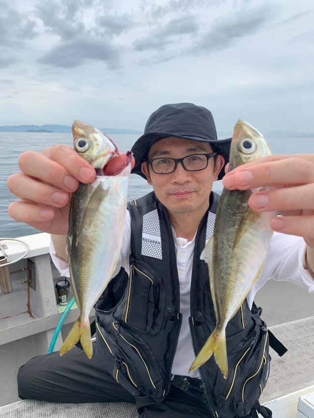 アジ の釣果 年7月23日 船井丸 広島 丹那漁港 釣り船予約 釣割