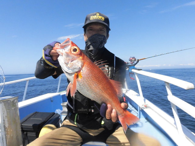 アカムツ46cm 5匹 の釣果 年8月3日 浜茄子丸 茨城 波崎港 釣割