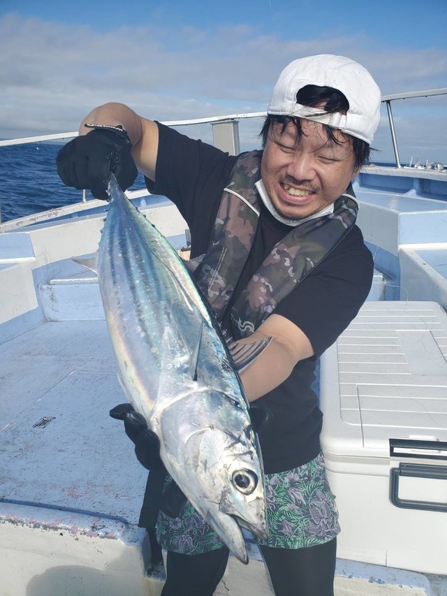 カツオ2 00kg 6匹 の釣果 年9月6日 不動丸 茨城 鹿嶋旧港 釣り船予約 釣割