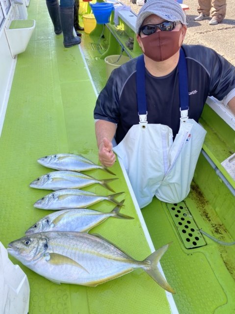 シマアジ3 50kg 8匹 の釣果 年10月25日 松栄丸 千葉 釣割