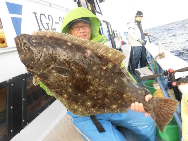 ヒラメ6 kg 10匹 の釣果 年12月1日 浜茄子丸 茨城 波崎港 釣割