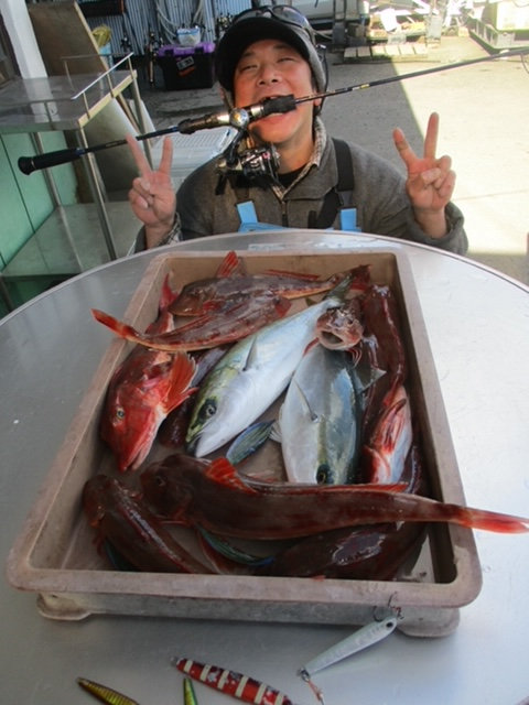 ホウボウ42cm 11匹 の釣果 年12月17日 庄三郎丸 神奈川 平塚港 釣割