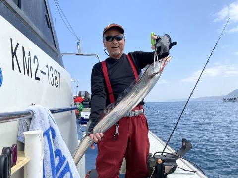 タチウオ の釣果 21年3月24日 秀月丸 熊本 熊本新港 釣割