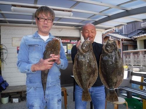 ヒラメ の釣果 21年4月19日 荒ますつり船 愛知 田尻港 釣割