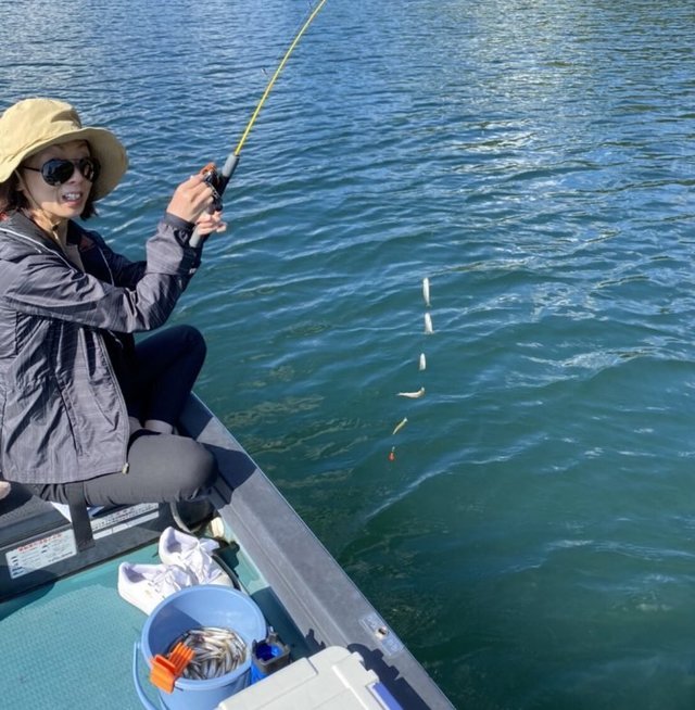 ワカサギ の釣果 21年9月28日 木崎湖モダンボート 長野 木崎湖 釣割