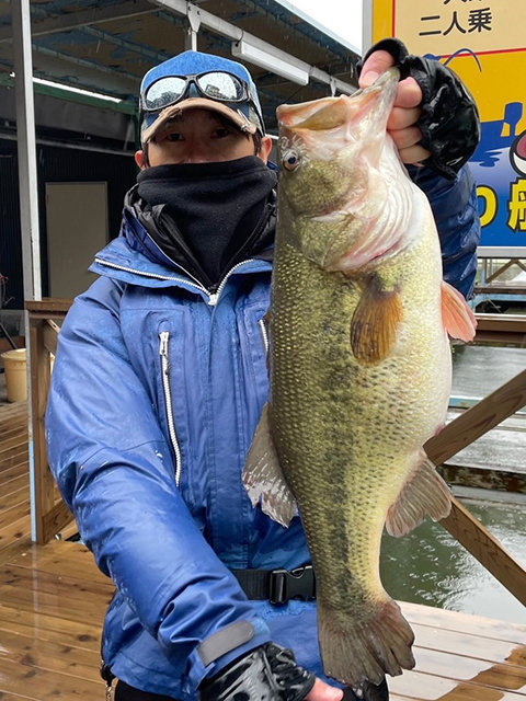 ブラックバス51cm 1匹 の釣果 22年3月22日 柴田 神奈川 相模湖 釣割