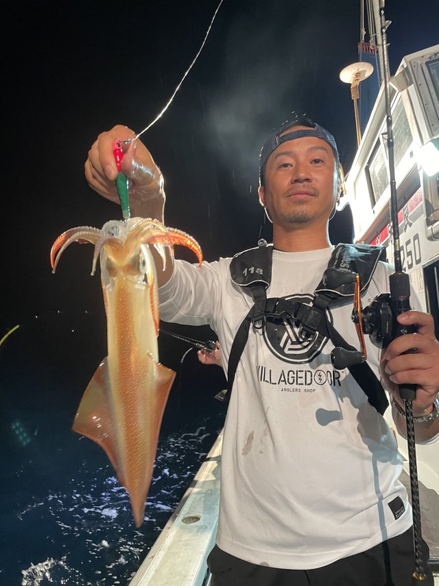 和歌山県で釣れたケンサキイカの最新釣果 釣り情報 22年9月