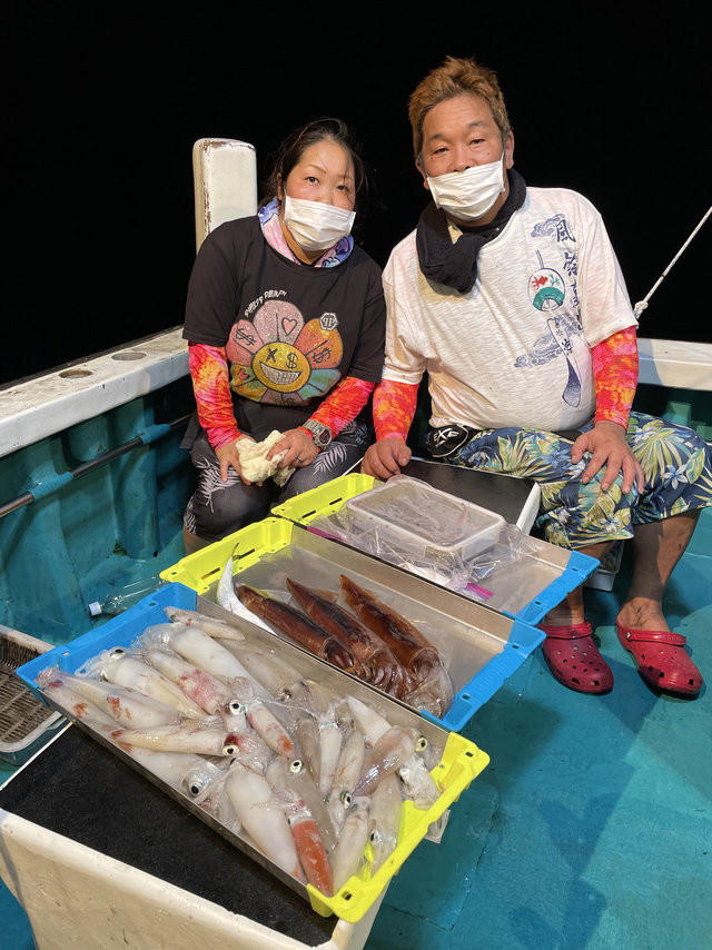 和歌山県で釣れたケンサキイカの最新釣果 釣り情報 22年12月