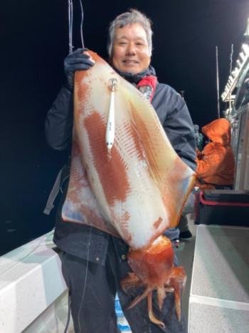 福井県で釣れたソデイカの最新釣果 釣り情報 22年11月