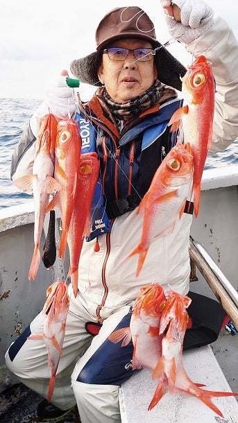 千葉県で釣れたキンメダイの最新釣果、釣り情報【2024年4月】