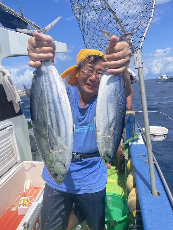 相模湾（神奈川県）で釣れたカツオの最新釣果、釣り情報【2024年8月】