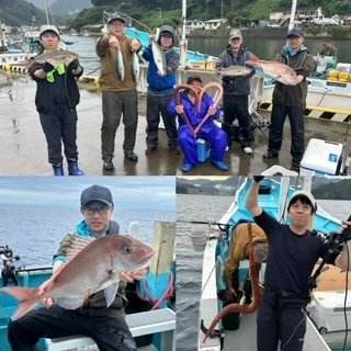 マダイ・イナダ(ブリ)・イサキ・アカヤガラ