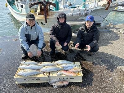 オオモンハタ・メジロ(ブリ)・カンパチ・シオ(カンパチ)