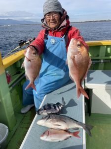マダイ・クロダイ・イシダイ