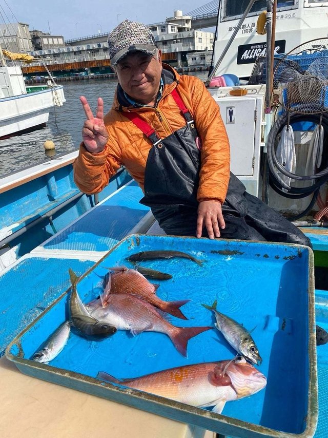 マダイ・アジ(マアジ)・アマダイ(アカアマダイ)